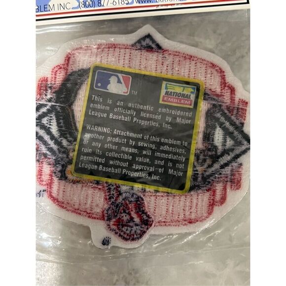 2001 American League Baseball Seasons 100th Anniversary Patch Jersey Sleeve MLB - Picture 6 of 6